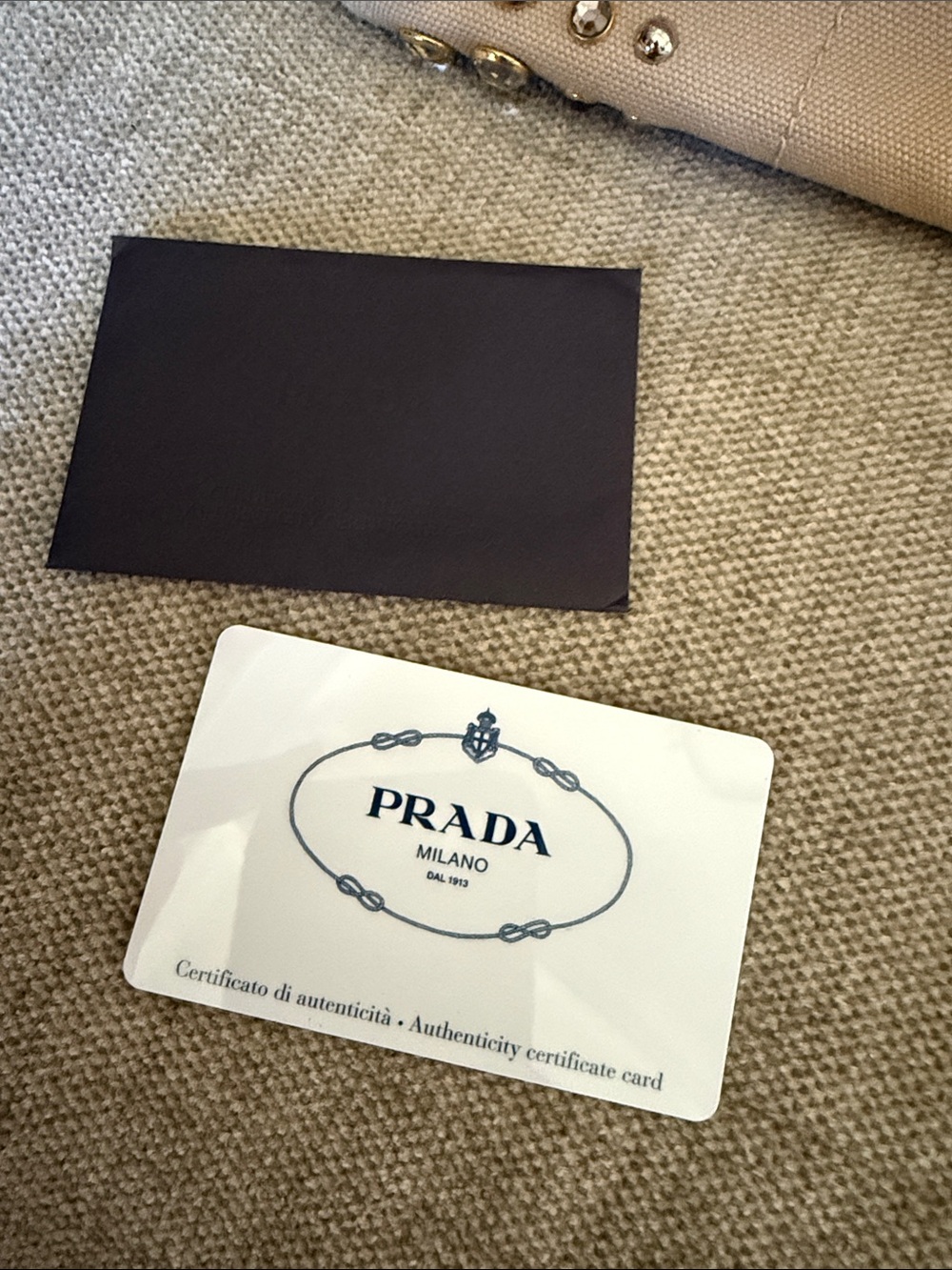 Prada preowned canvas bag - Picture 2 of 13